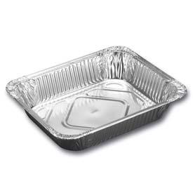 Barquette aluminium PG2400 (x100) - 322x262x38 mm - 2400 ml - Possibilité Opercule (E0078)