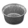 Barquette aluminium GO85 (x100) - Ø 75x34 mm - 90 ml