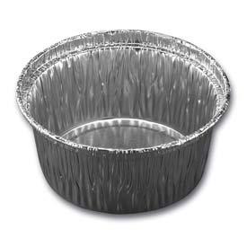 Barquette aluminium GO85 (x100) - Ø 75x34 mm - 90 ml