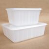 Super Caissette Blanche CartyBox 450 ml - 106x121x54 mm
