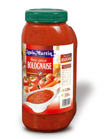 Sauce Base pour Bolognaise - 2,2 L (Louis Martin)