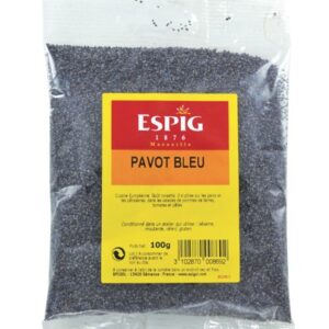 Pavot bleu grain - 100 g (Espig)
