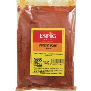 Piment fort de Cayenne moulu - 100 g (Espig)