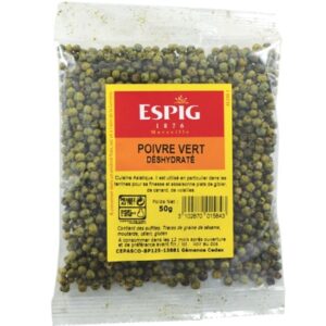Poivre vert entier - 50 g (Espig)