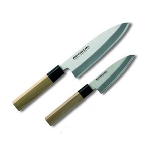 Boucher Deba 10.5 cm manche Bois (Yoshikin bunmei)