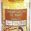 Champignons Paris émincés - 5/1