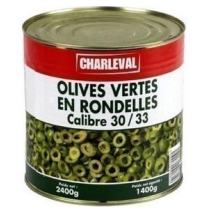 Olives Vertes rondelles - 3/1 (Charleval)