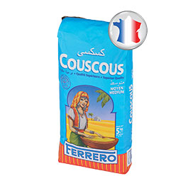 Semoule couscous moyenne - 5 kg (Ferrero)