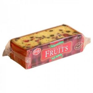 Cake aux fruits 4 tranches - 275 g (Forchy)
