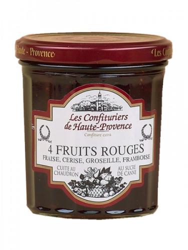 Confiture Quatre Fruits Rouges - 370 g (Confituriers de Haute-Provence) 1 Confiture Quatre Fruits Rouges - 370 g (Confituriers de Haute-Provence)