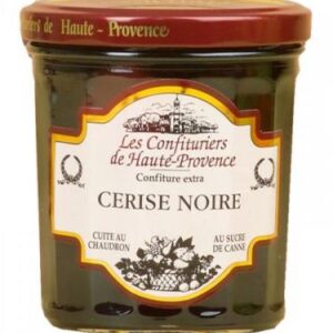 Confiture de Cerise Noire - 370 g (Confituriers de Haute-Provence)