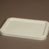 Couvercle 12 & 15 L PEHD Blanc - 400x300x30 mm (Gilac)