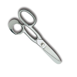 Ciseau poisson lame inox crantיe