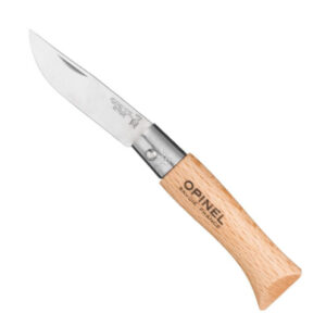 Couteau Tradition Inox N°3 - 4 cm manche hךtre (Opinel)