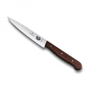 Couteau à émincer 15 cm manche bois Palissandre (Victorinox)