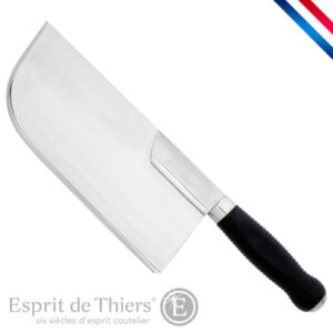 Feuille renforcée dos droit 26 cm manche noir (Au Nain)