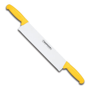Couteau Fromage 33 cm 2 mains manche Jaune (Bargoin)