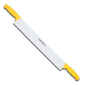 Couteau Fromage 50 cm 2 mains manche Jaune (Bargoin)