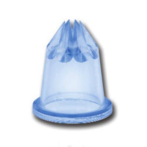 Douille Copolyester cannelée 8 pointes Ø 3 mm - A8 1 Douille Copolyester cannelée 8 pointes Ø 3 mm - A8