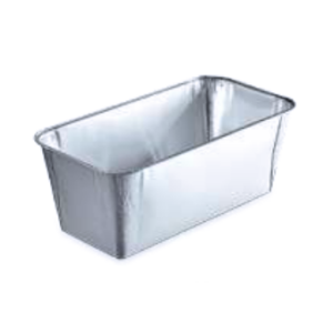 Barquette aluminium MO2000 (x100) - 246x126x92 mm - 1960 ml