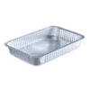 Barquette aluminium PL2200 (x50) - 312x211x43 mm - 2250 ml