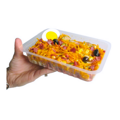 Barquette scellable ALPHA PP 750 g - 192x137x41 mm (x140) 1 Barquette scellable ALPHA PP 750 g - 192x137x41 mm (x140)