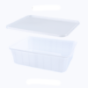 Super Caissette Blanche CartyBox 1100 ml - 188x146x55 mm