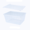 Super Caissette Cristal CartyBox 1150 ml - 159x130x83 mm