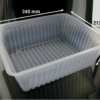 Barquette Plastique CAISSIPACK 3000 g - 248x213x88 mm (x100)
