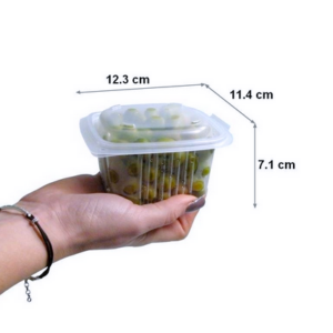 Barquette chaleur ONDIPACK PP 375 g - 123x114x71 mm (x50)