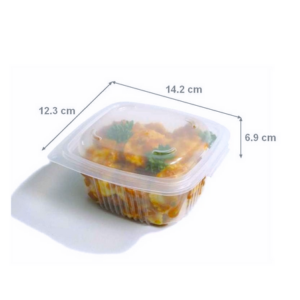 Barquette chaleur ONDIPACK PP 500 g - 142x123x69 mm (x50)