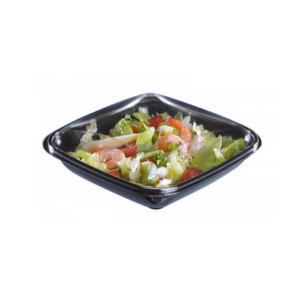 Barquette Fraמcheur CRUDIPACK Noir 500 g - 160x160x39 mm (x80)