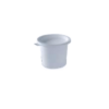 Pot א crטme PP 250 ml avec couvercle - ״ 94x77 mm - Blanc (x50)