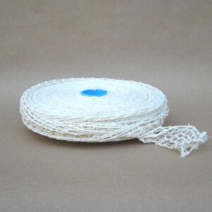 Filet à rôti en coton 10 mailles simples - Blanc (rouleau 50 m)
