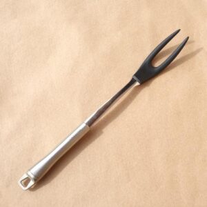 Fourchette Inox 2 dents en silicone (Paderno)