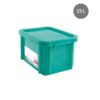 Bac & Couvercle HACCP PEHD Vert 15 L - 400x300x228 mm (Gilac)