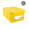 Bac & Couvercle HACCP PEHD Jaune 35 L - 600x400x230 mm (Gilac)