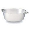 Bassine Landaise Aluminium ״ 400x150 mm - 15,00 L