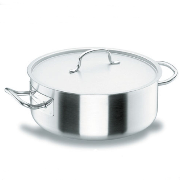 Fait Tout & Couvercle Inox ״ 200x90 mm - 2,80 L 1 Fait Tout & Couvercle Inox ״ 200x90 mm - 2,80 L