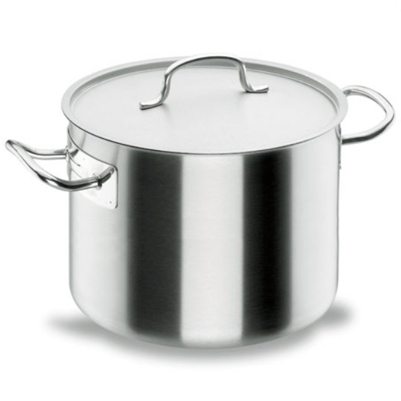 Marmite basse & Couvercle Inox - ״ 280x220 mm - 13,50 L 1 Marmite basse & Couvercle Inox - ״ 280x220 mm - 13,50 L
