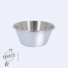 Bassine pגtissiטre Inox conique א fond plat ״ 440x190 mm - 20,50 L