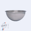 Bassine Inox demi-sphיrique sans pied ni anses ״ 240x120 mm - 3,60 L