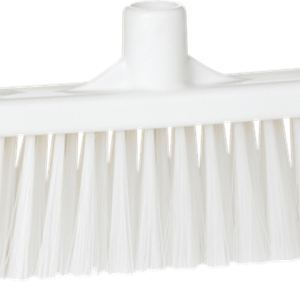 Balai droit, 30 cm medium, blanc