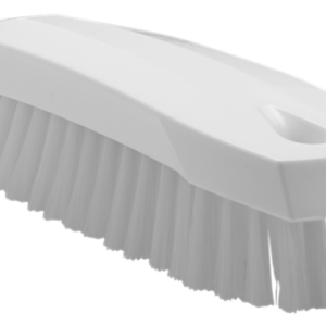 Brosse papillon à main fibre médium 170x55x45 mm - Blanc