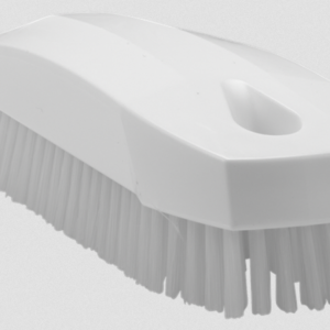 Brosse à ongle fibre dure 130x50x40 mm - Blanc