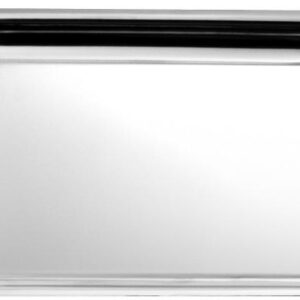 Plat Inox 440x270x20 mm - Vitrine Inox 18%