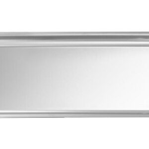 Plat Inox 740x260x20 mm - Vitrine Inox 18%