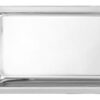 Plat Inox 320x180x40 mm - Vitrine Inox 18%