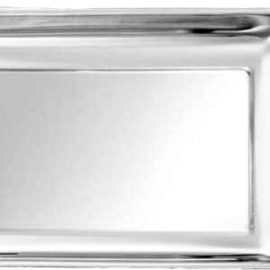 Plat Inox 370x250x40 mm - Vitrine Inox 18%