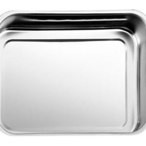 Plat Inox 365x270x60 mm - Vitrine Inox 18%